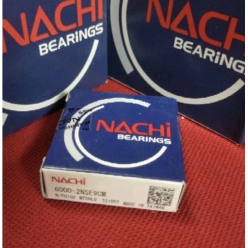 Bearing 6000 2RS merk NACHI ORIGINAL