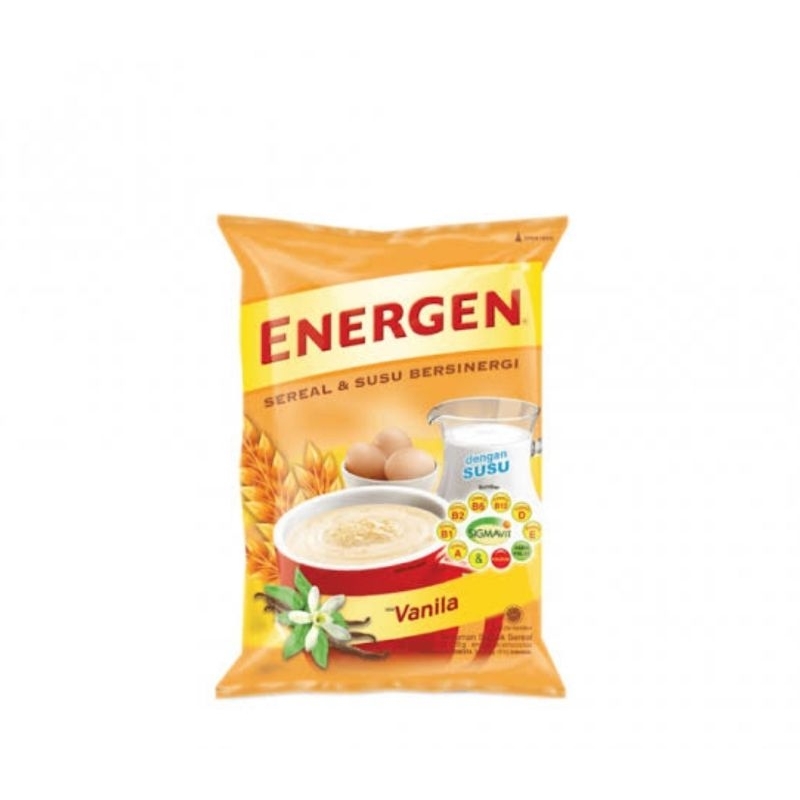 

energen renceng isi 10 pcs rasa vanilla coklat 32gr