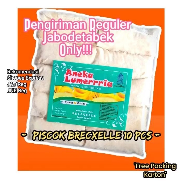 

Pisang Lumer Coklat Brecxelle Isi 10 pcs