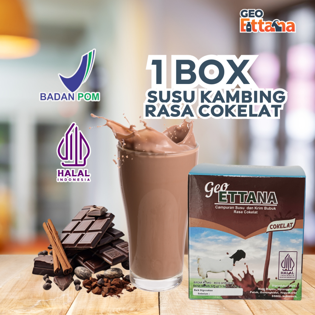 

susu kambing geo ettana cokelat