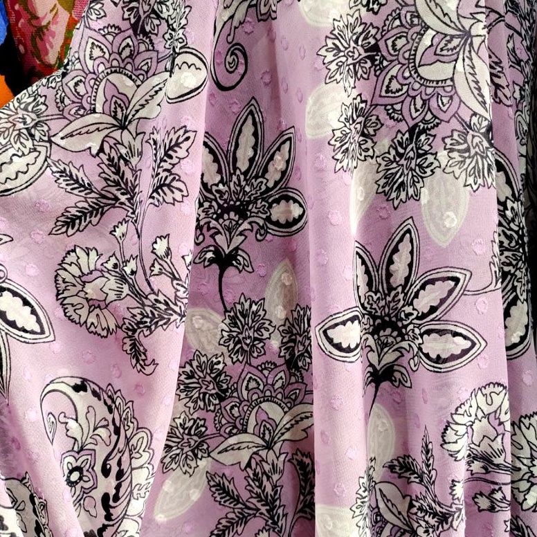 Mau kain ceruty rubiah motif dzc  bahan kain ceruty rubiah  bahan kain motif batik