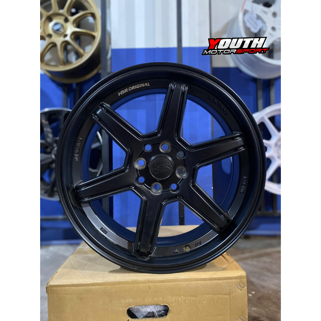 VELG R17 MODEL TE37 HSR MINAS COCOK UNTUK AVANZA,XENIA,LIVINA,JAZZ,YARIS,CITY DLL