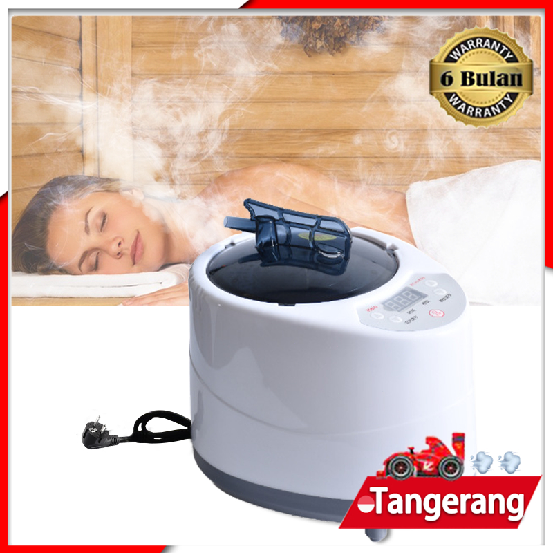 Promo Mesin Steamer Sauna Portable 3.0L Alat Steam Sauna Alat Pelangsing Tubuh / Alat Spa / Alat