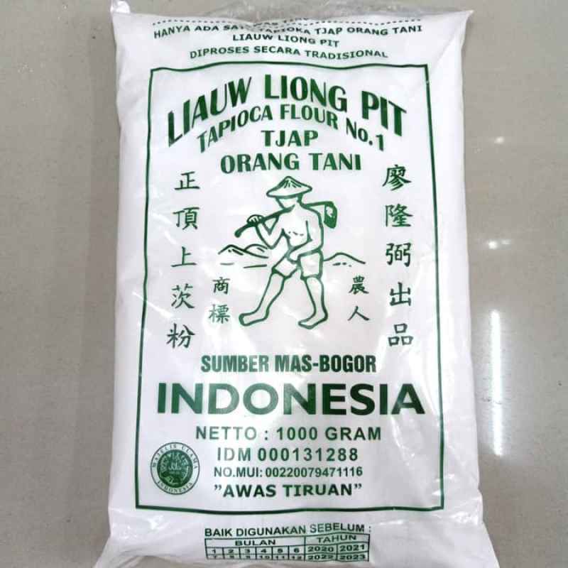 

Tepung tapioka cap Liauw Liong Pit isi 10 bungkus , 1 DUS gojek/grab SAMEDAY ONLY