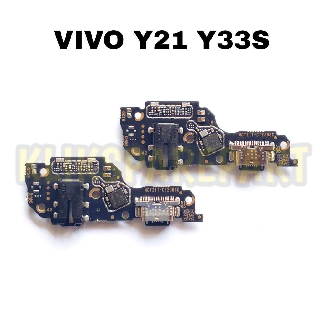 Konektor Charger Papan Cas Pcb Board Usb Mic Vivo Y21 Y33S