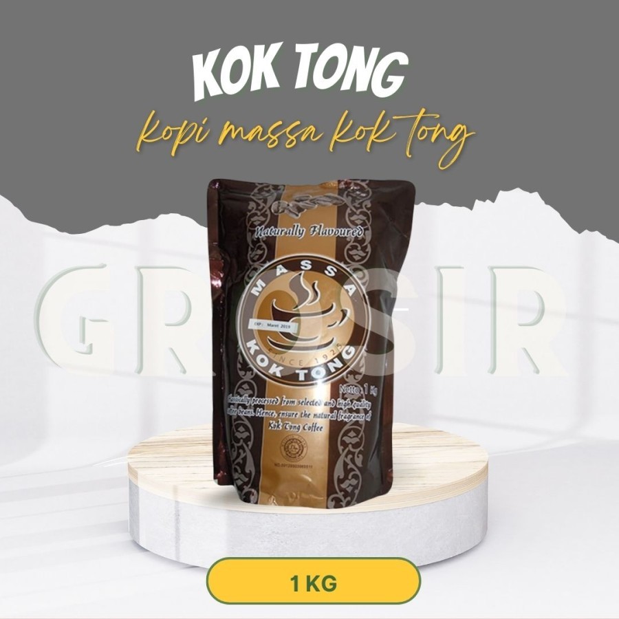 

Kopi Bubuk - Kopi Siantar - Kopi Massa Kok Tong- 1 Kg