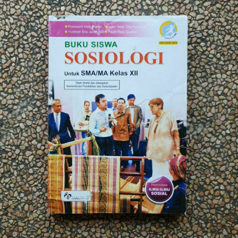 Buku Siswa Sosiologi Sma Kelas 12 Revisi Kurikulum 13.Cempaka putih