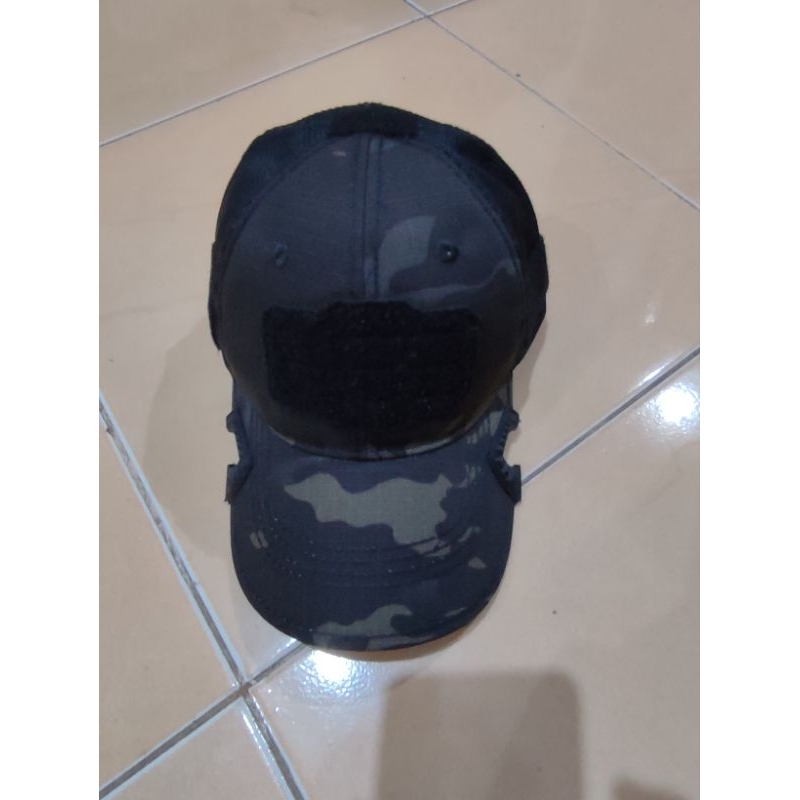 TOPI COAK MULTICAMP BLACK ORIGINAL