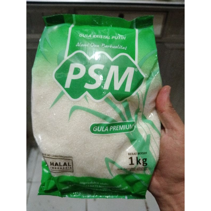 

gula kristal kwalitas premium berat bersih 1 kilo