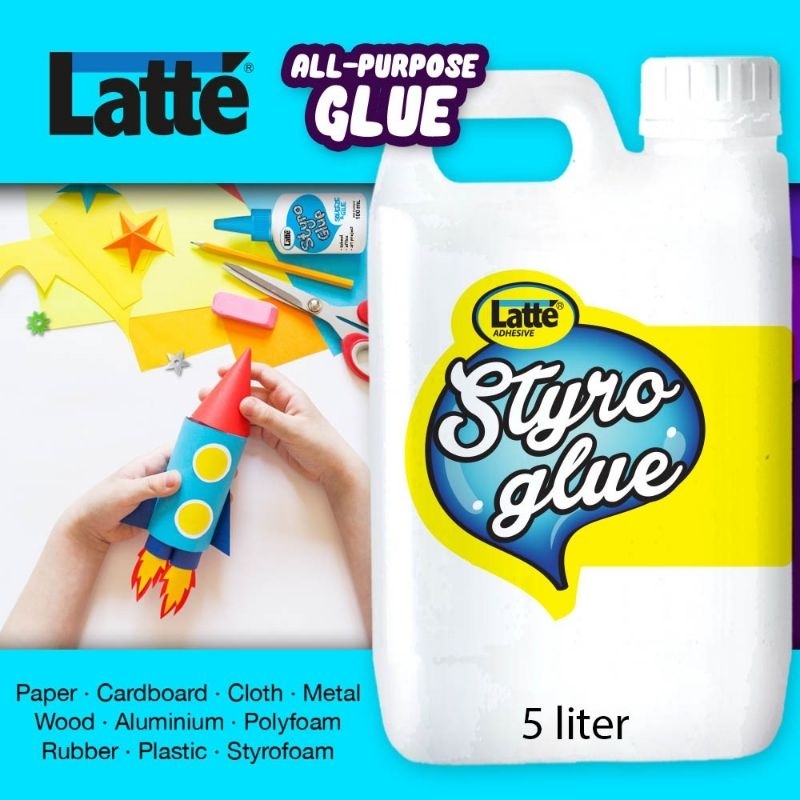 

latte lem styro glue 5 liter