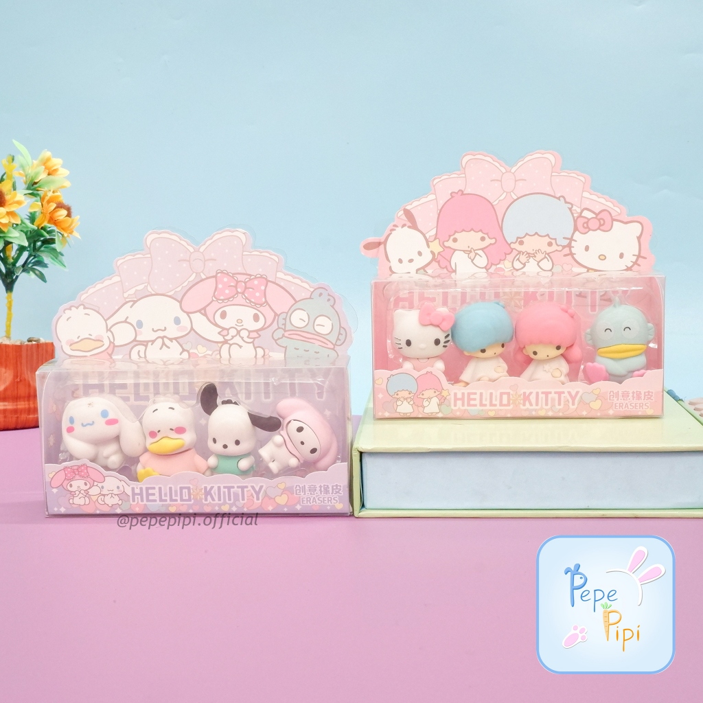 

Penghapus 3D V2 Sanrio KT-1203-2 ER-1325 Eraser Penghapus Karet Hapusan Stip Setip