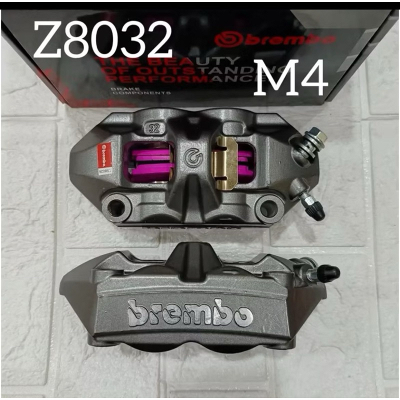 KALIPER BREMBO 4P M4 M50 M7 M3 M432 KALIPER BREMBO TYPE M PNP NINJA R RR 250 150 TIGER MEGAPRO VERZA