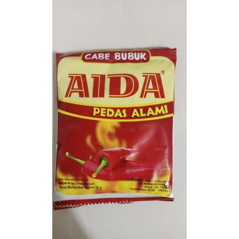 Aida bubuk cabai
