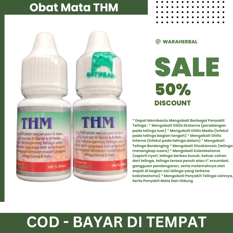 Obat Herbal Mata THM Original Tetes Mata THM Naturaid