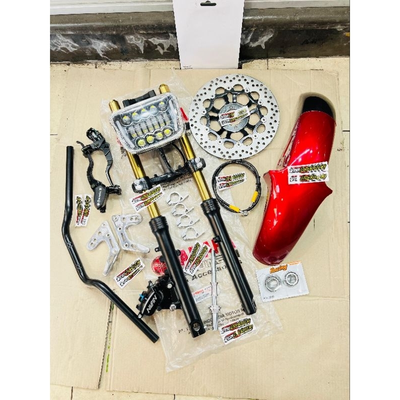 Shock skok sok depan ninja pnp rx king paket shock depan ninja pnp rx king bar bar