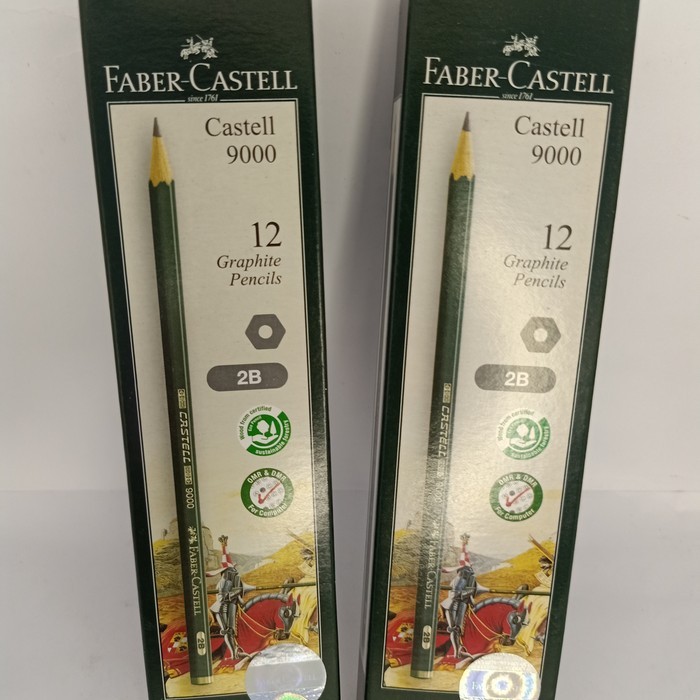 

PENSIL 2B FABER CASTELL 9000