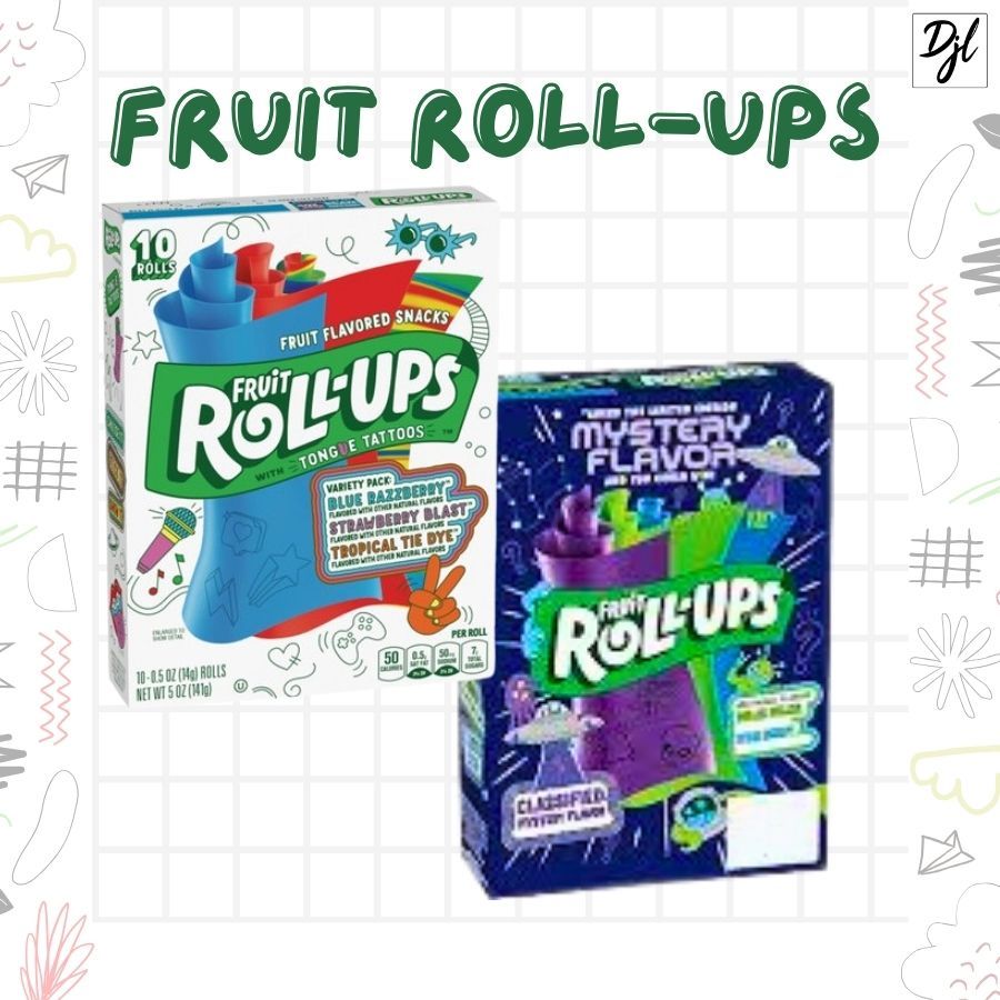 

Fruit Roll-Ups Variety Pack 141g Permen Aneka Rasa isi 10 Roll 1 Pak