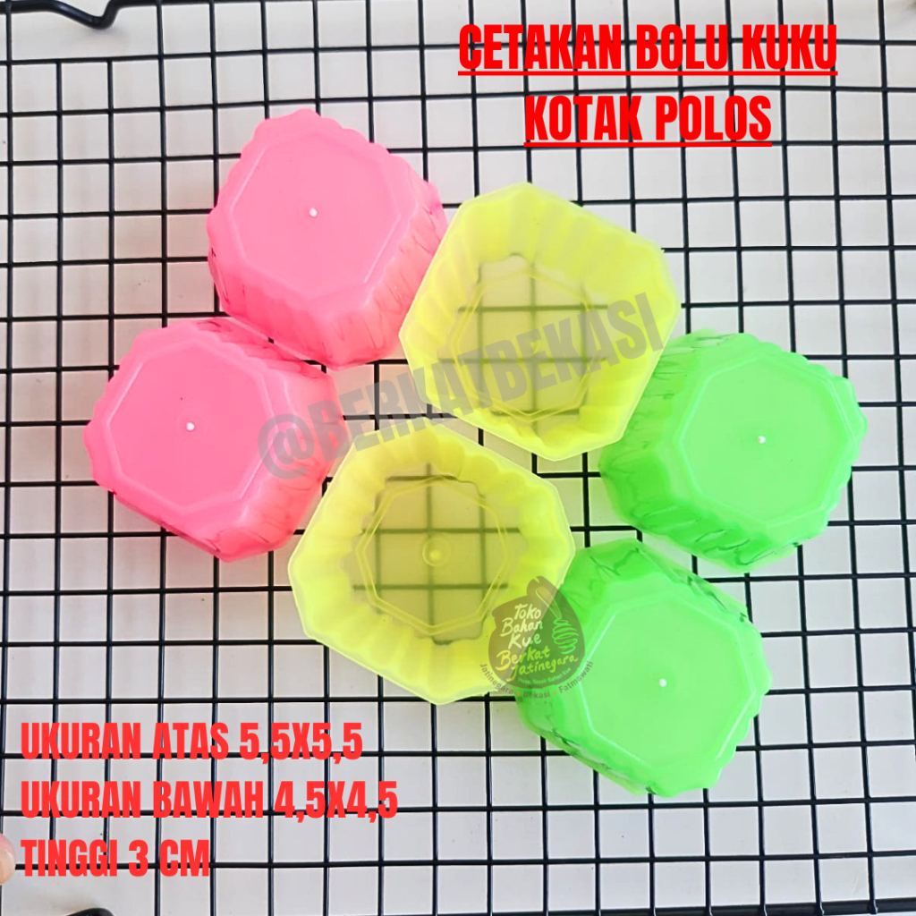 CETAKAN KUE KUKUS KOTAK/CETAKAN KUE ATAU BOLU