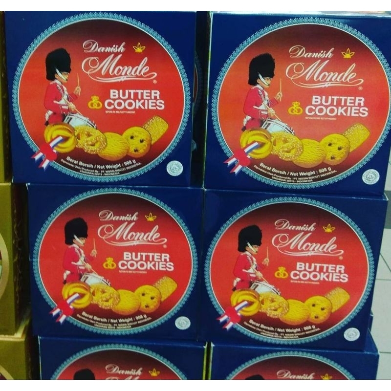 

Monde Butter Cookies 454gr Danish Monde Butter Cookies Biskuit Kaleng