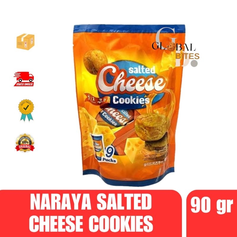 

Naraya Salted Cheese Cookies 90gr
