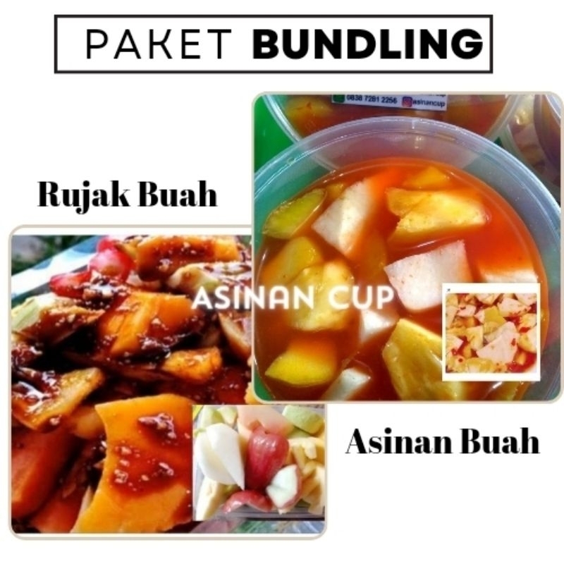 

Paket Hemat Paket Bundling Rujak Buah & Asinan Buah