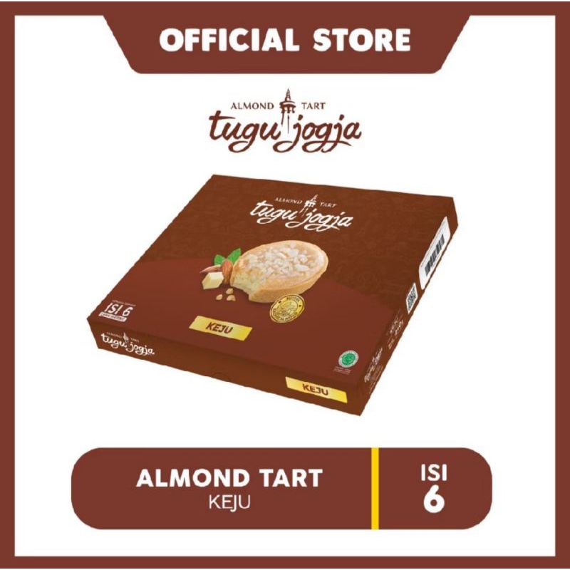 

Almond Tart Tugu Jogja Keju