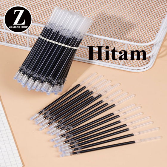 

Refill Tinta Pulpen Gel Tinta Pena cair Isi Ulang 0.5mm Tinta Pulpen Warna Hitam Isi Ulang Pulpen Gel Murah