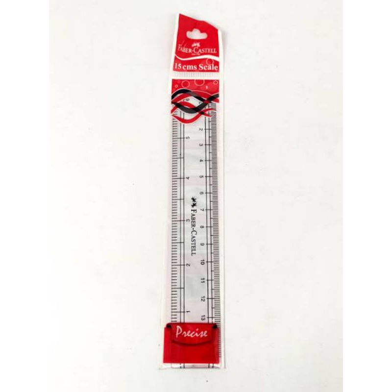 

Penggaris Faber Castell 15 Cm
