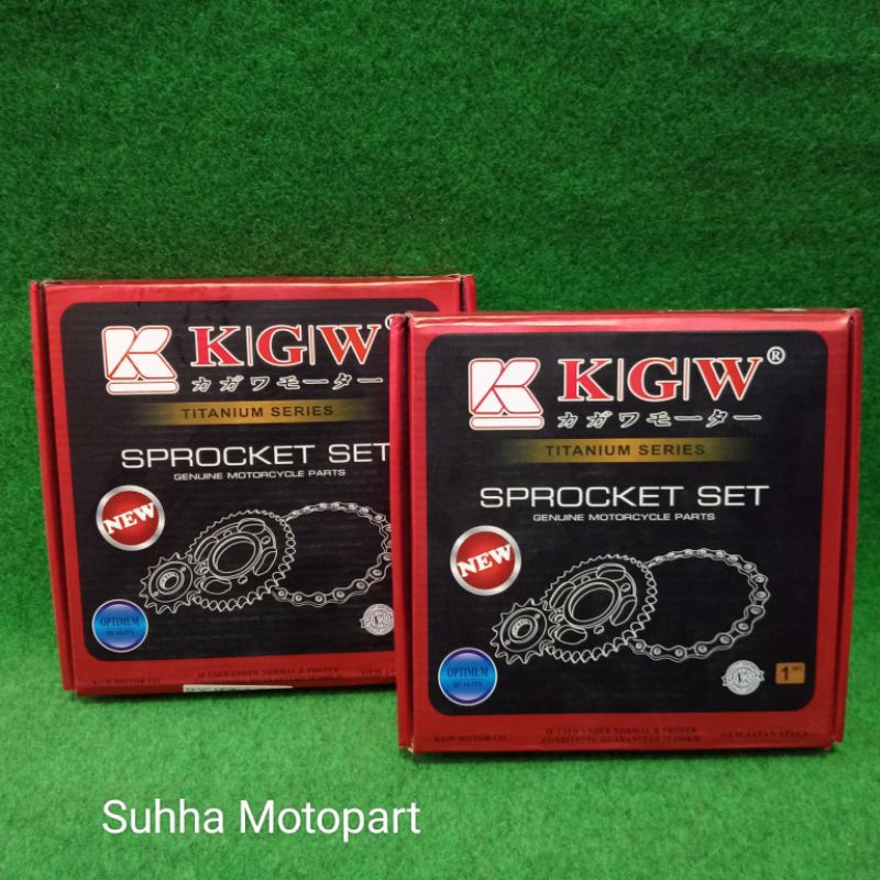 Gir Set KGW  Supra Fit New Jupiter Z Jupiter MX old/new Titanium