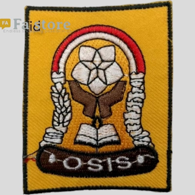badge/bet osis sekolah SMP bordil komputer