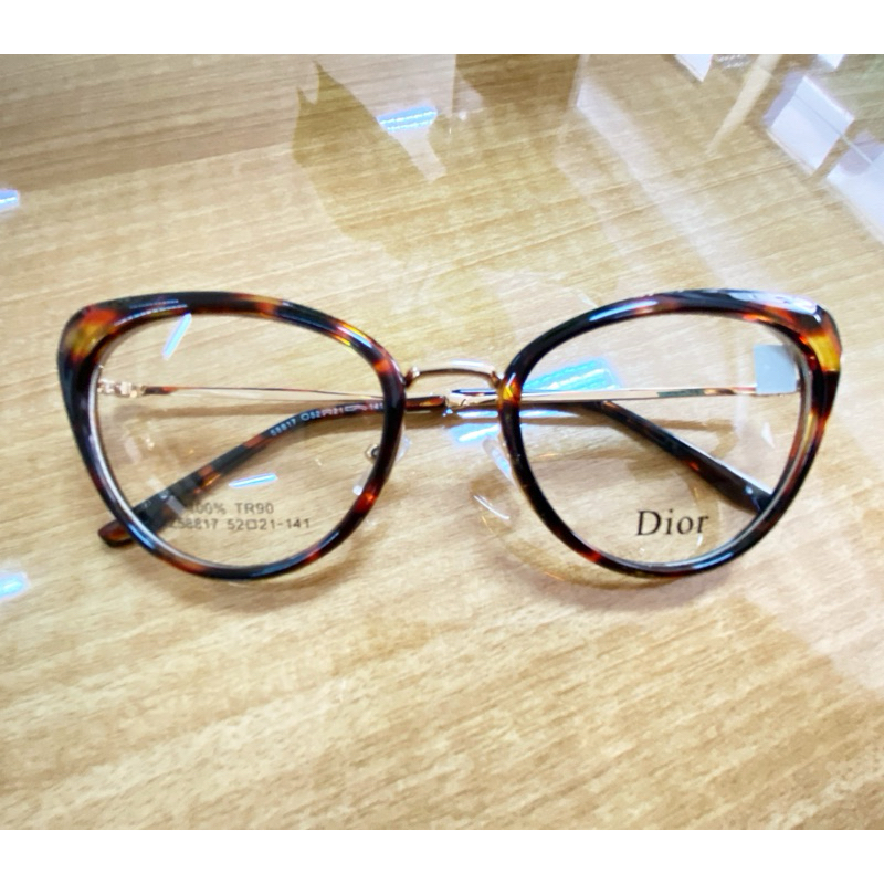 punyakami FRAME KACAMATA CAT EYES LEOPARD