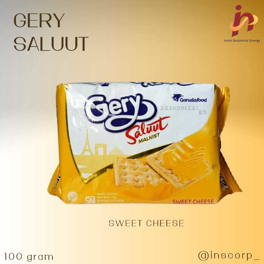 

Gery Salut Malkist Keju 100g/pack/6 pcs