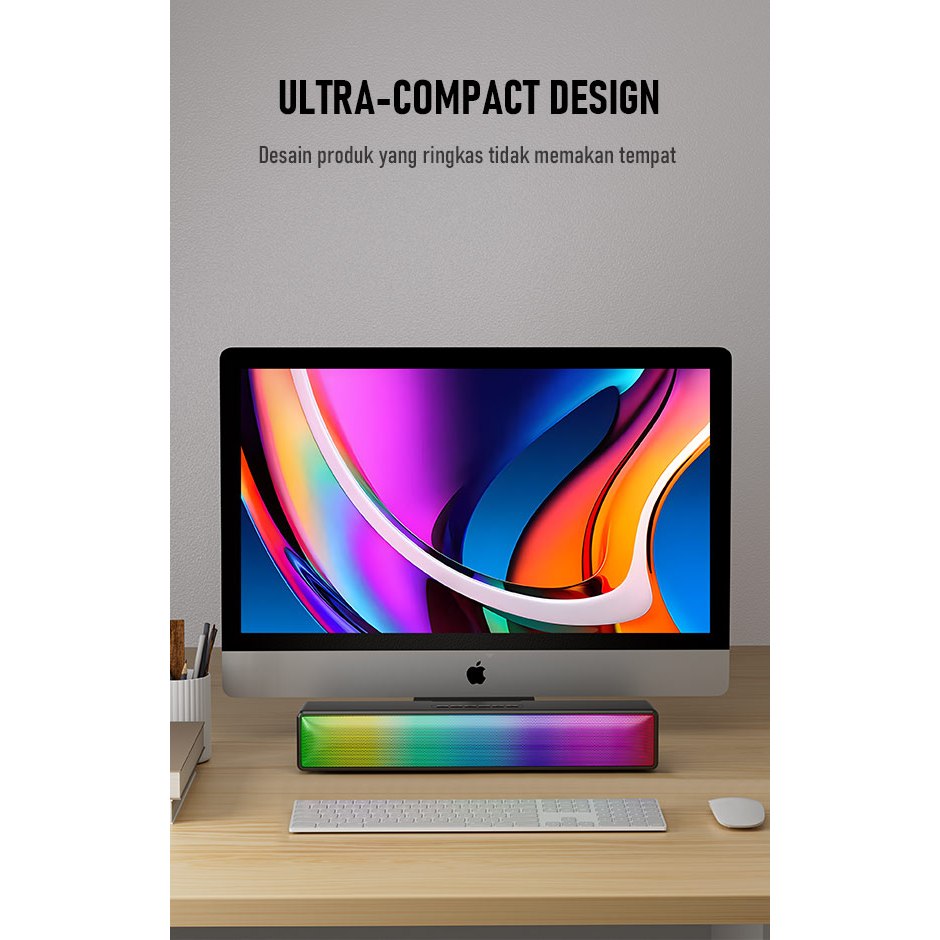 Robot RB580 Speaker Bluetooth Sounbar 10 Watt