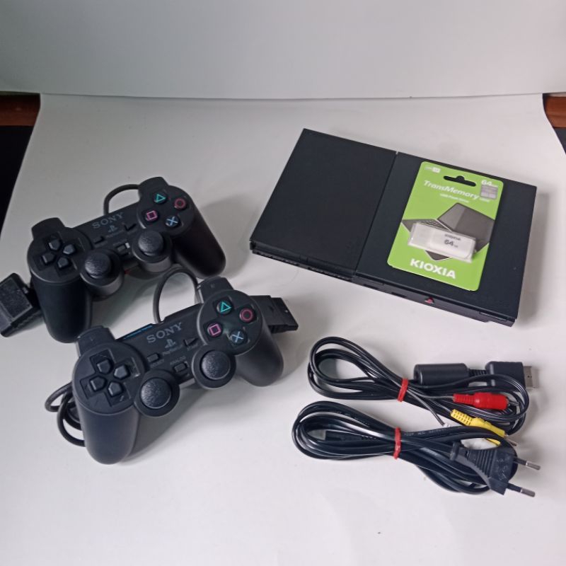 PS 2 SLIM HARDISK / FLASHDISK KUMPLIT MURAH MATRIX /MC BOOT