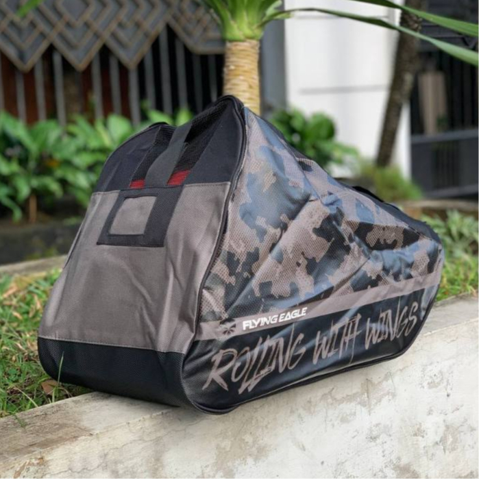 SKATEBAG TAS SELEMPANG SEPATU RODA MERK FLYING EAGLE WINGS