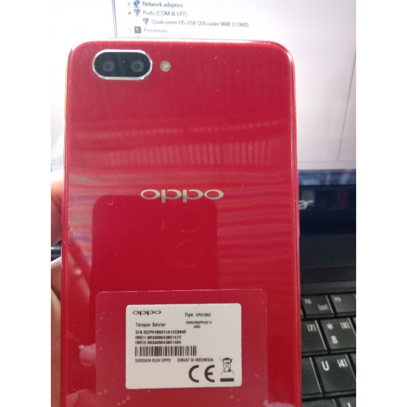 jual mesin oppo A3S CPH1803
