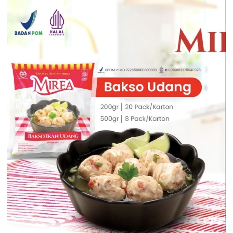 

MIREA BAKSO UDANG Frozen