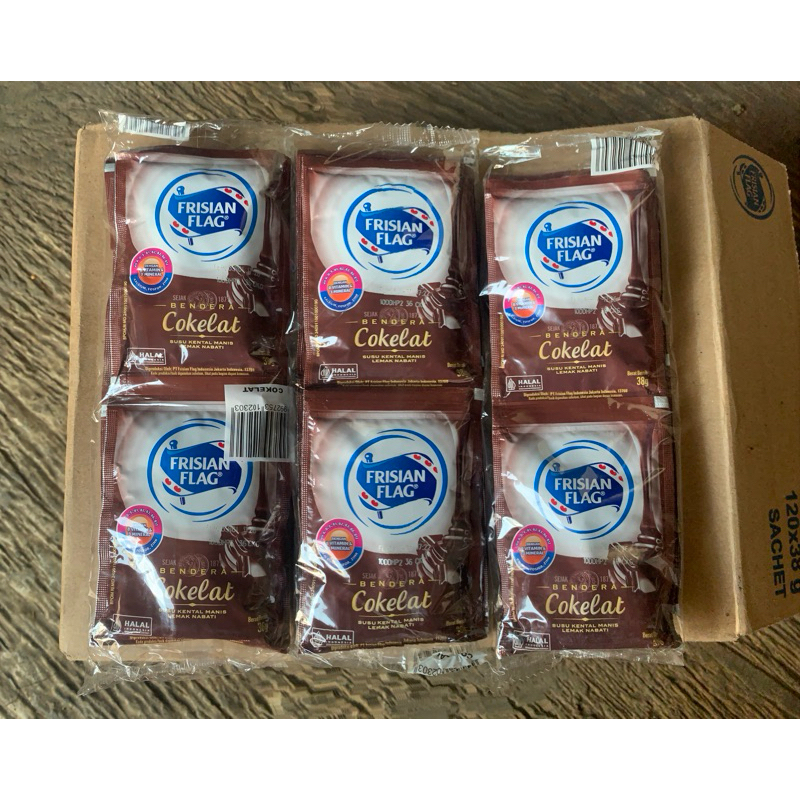 

Susu frisian flag coklat 6 sachet 1 renceng
