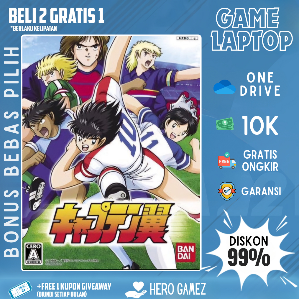CAPTAIN TSUBATSA PS2 - LINK DOWNLOAD - GAME PC - GAME LAPTOP - GAME OFFLINE
