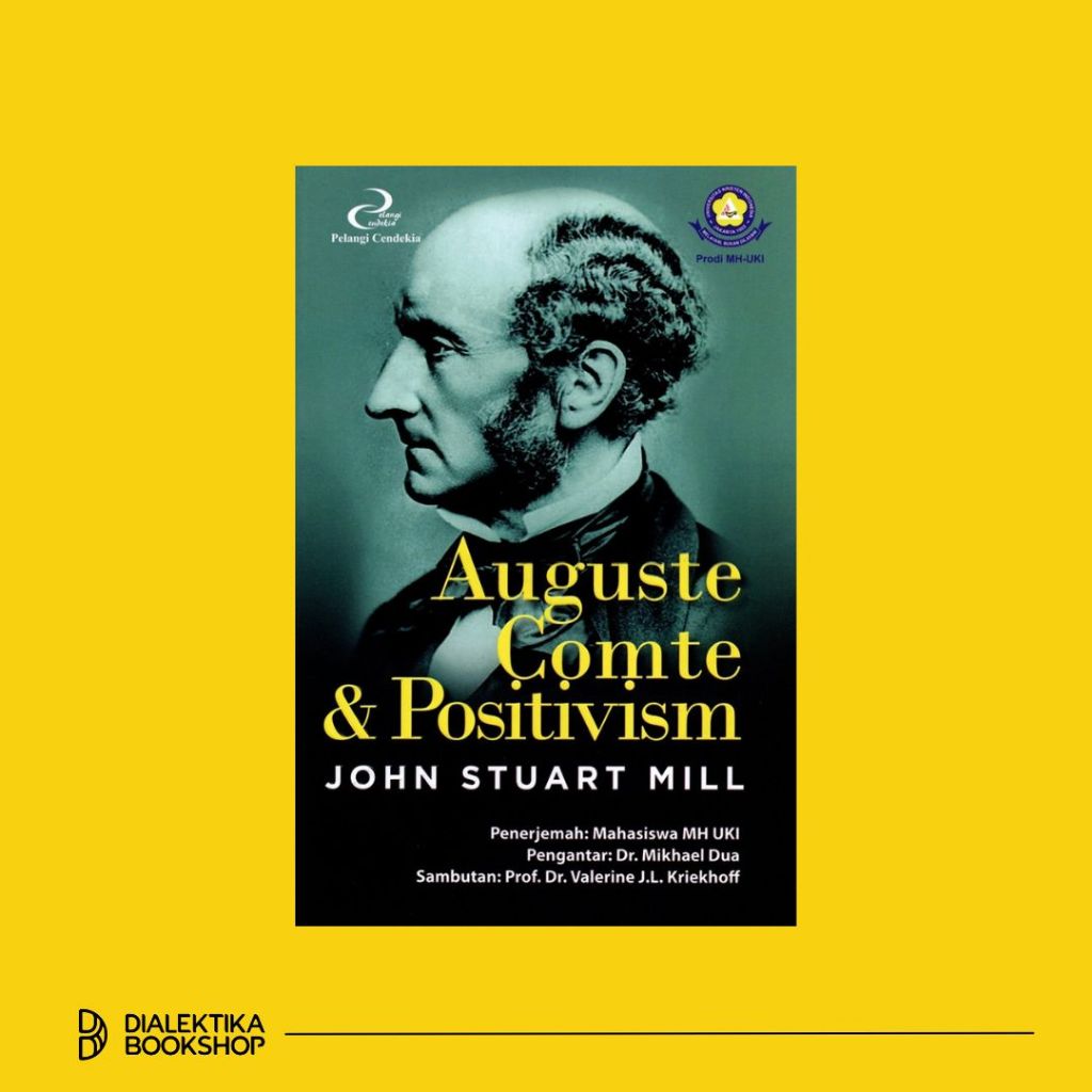 buku auguste comte & positivism - john stuart mill