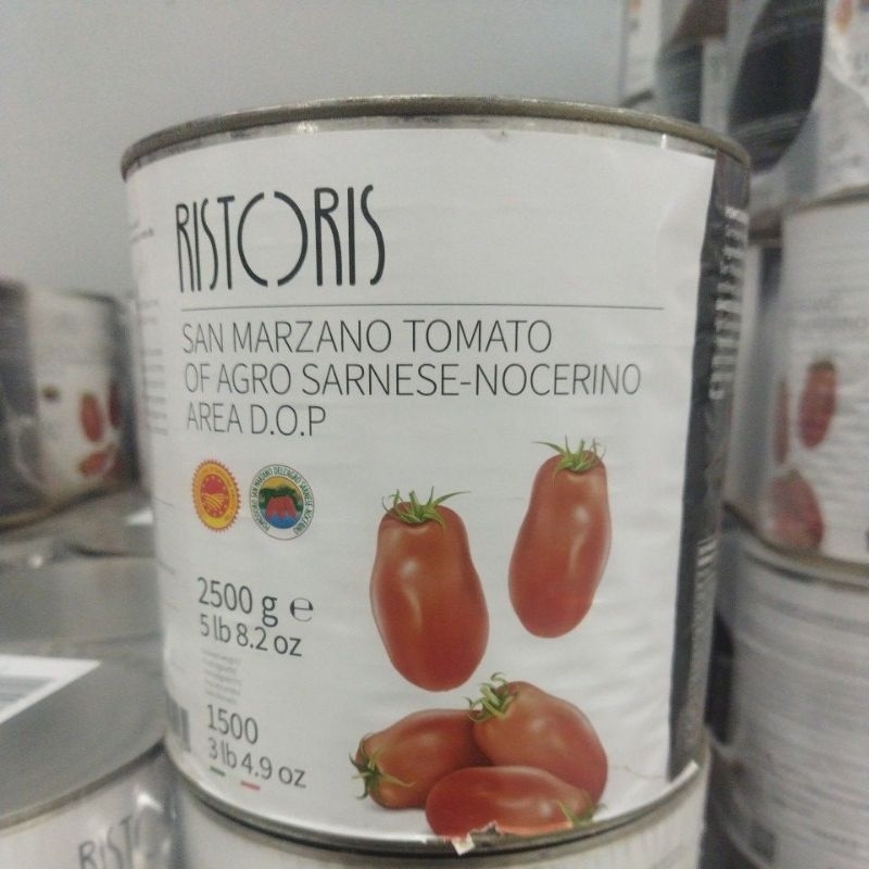 

San Marzano Tomato D.O.P 2.5kg - Ristoris