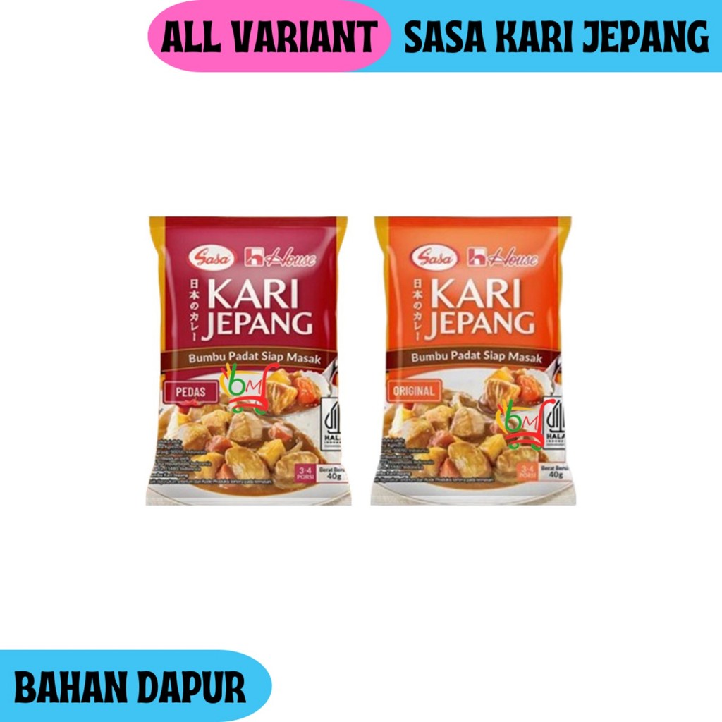 Sasa Kari Jepang Bumbu Kari Khas Jepang Praktis All Variant