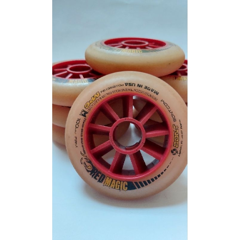 Roda Red Magic 100mm/ FIRM/ MPC/ Second/ Bekas