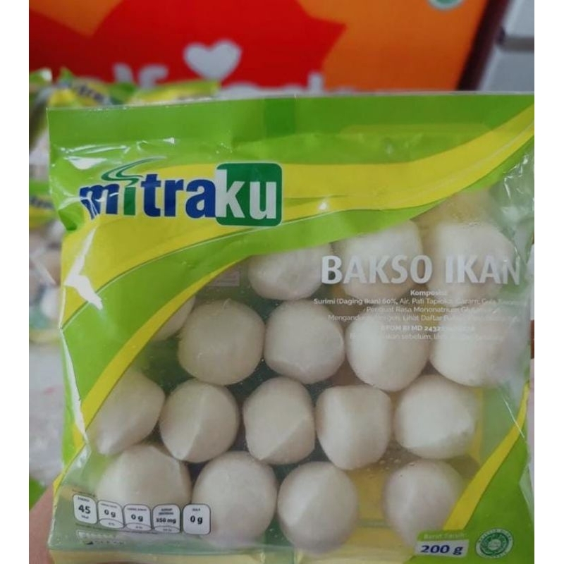 

Mitraku Bakso Ikan 200gr - 500gr