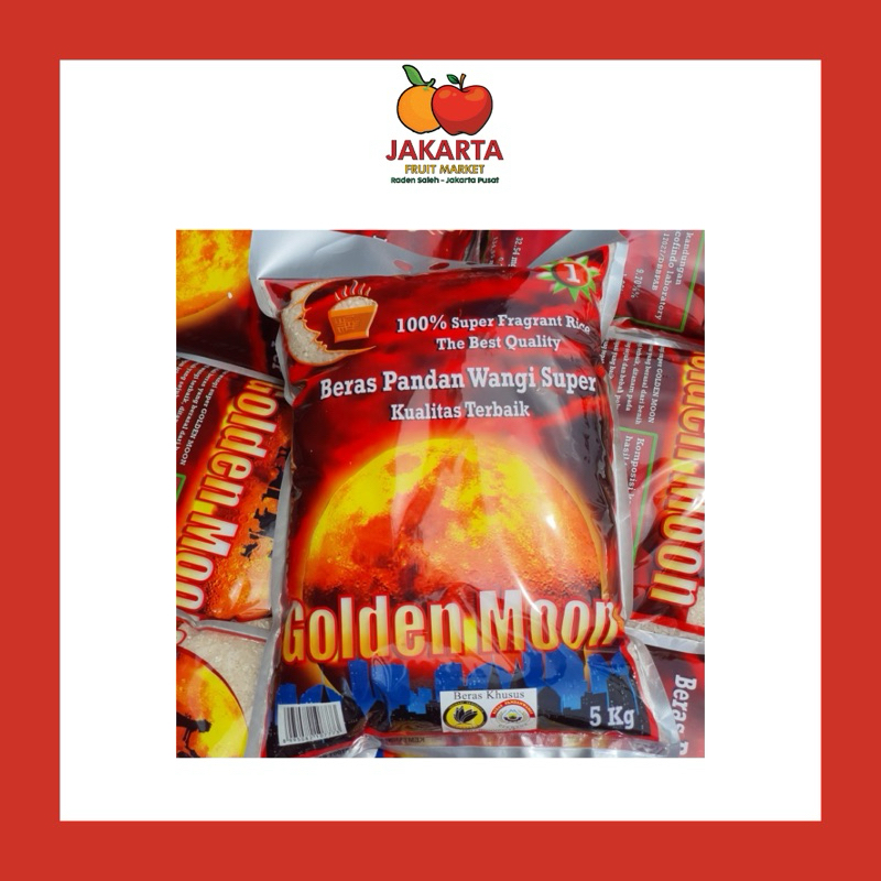 

BERAS GOLDEN MOON PANDAN WANGI 5Kg