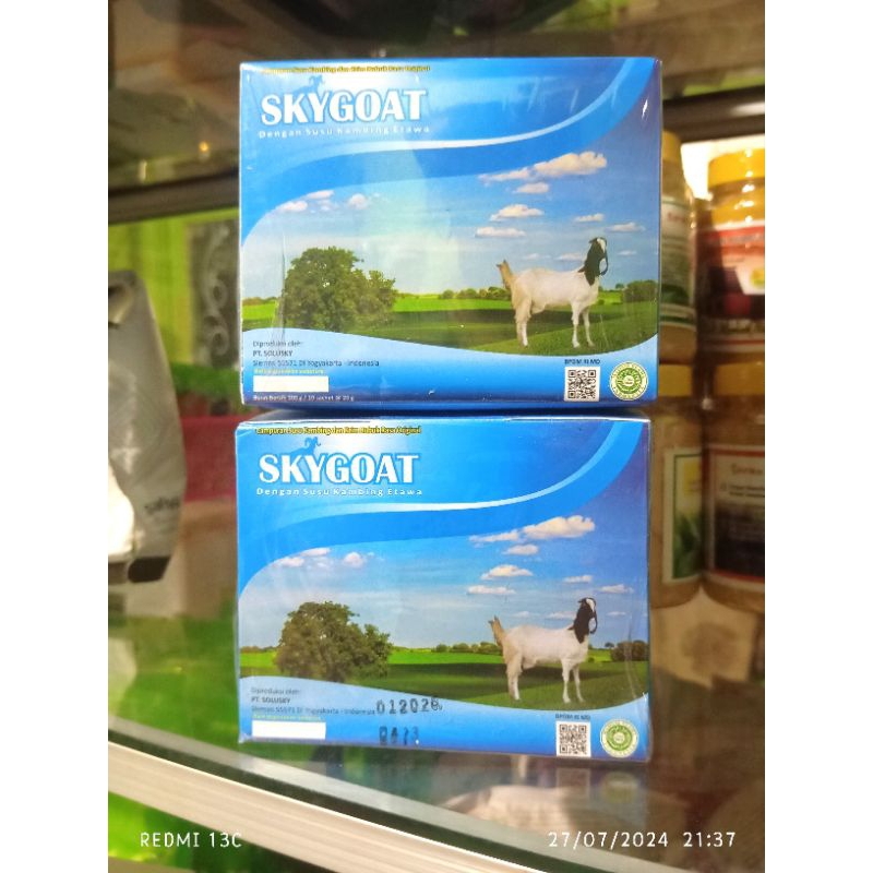 

susu kambing SkyGoat isi 10 sachet - herbal Banjarmasin Baitul Zafira
