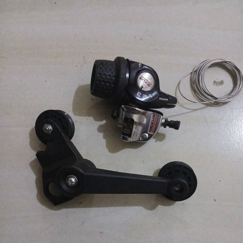 RD tensioner + shifter + indikator nexus 3 speed