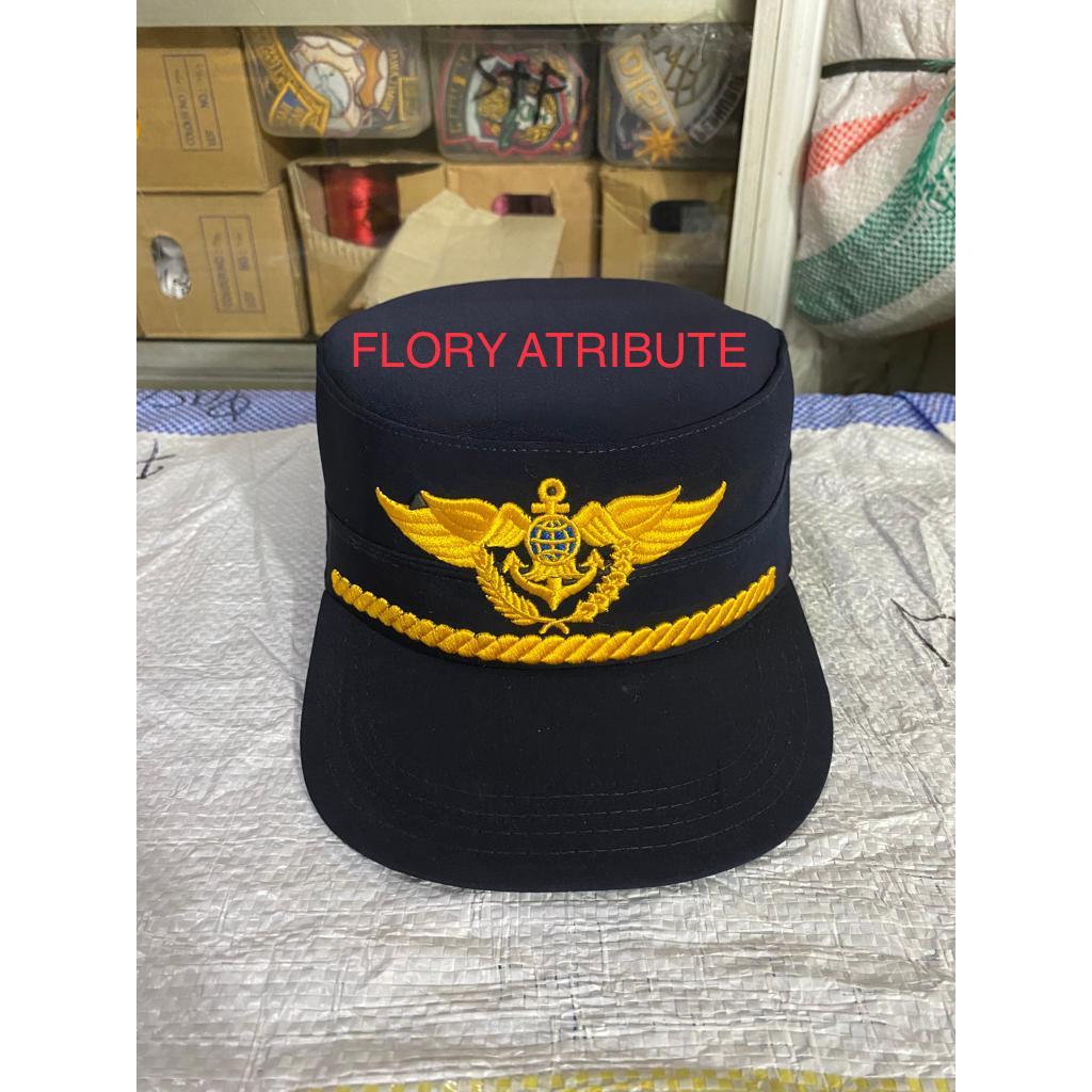 TOPI KOMANDO DISHUB LOGO WINGS LIS