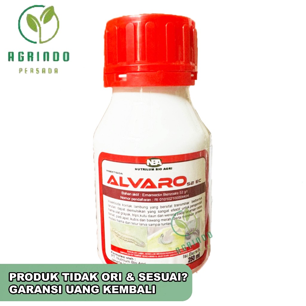Insektisida Alvaro 52EC 250ml | Insektisida Alvaro 250ml | Insektisida sejenis Sapporo 52EC | Emamek