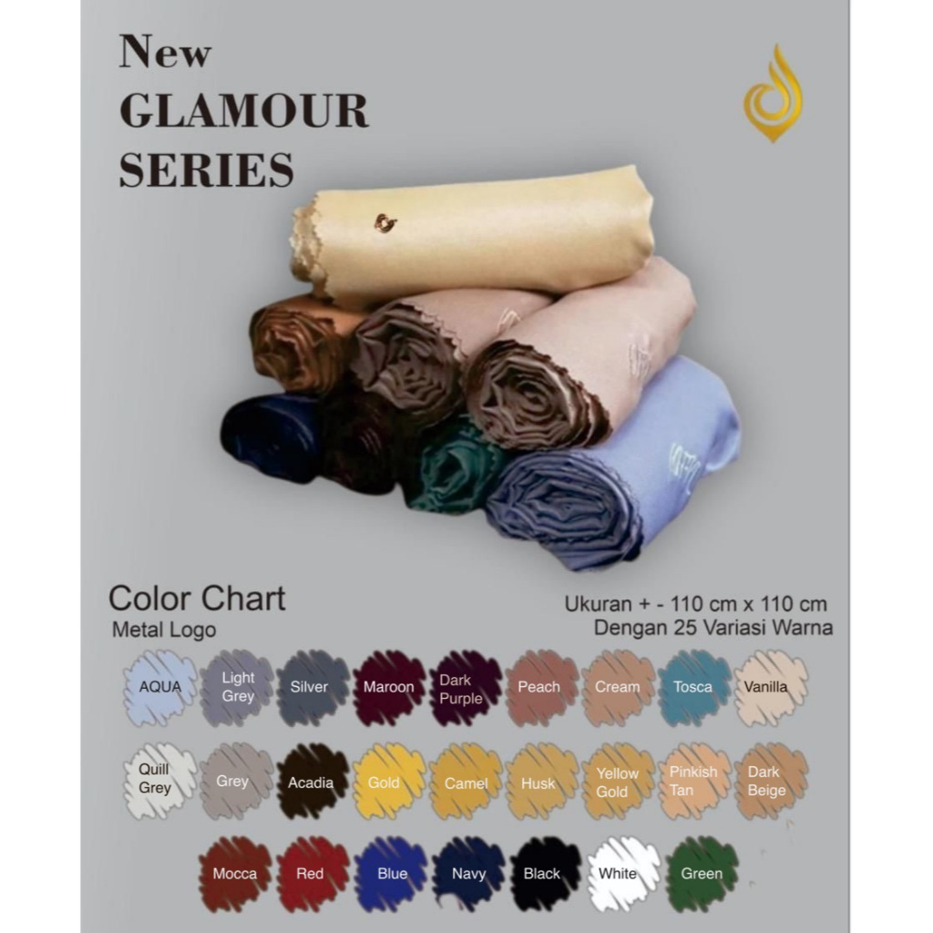 HIJAB Shinar Glamour Voal Shining Polos DAFANYA ANSANIA [GROSIR/ECERAN]